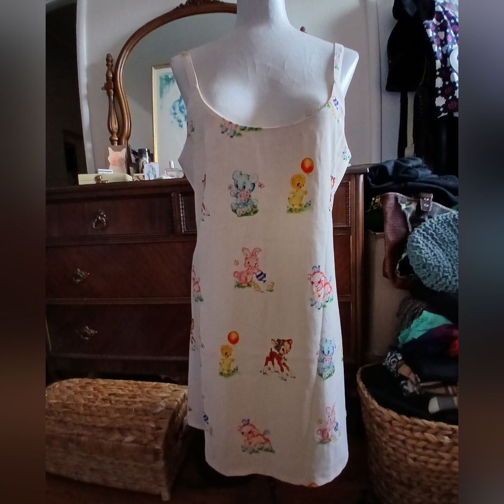 BSR Samii Ryan BSR  Sammi Ryan Nursery Animal Dress Sz Medium NWT